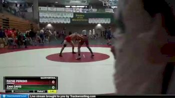 152 lbs Quarterfinal - Payne Perkins, Oakdale vs Zahi Davis, Monte Vista