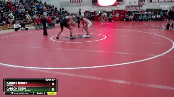 189 lbs Cons. Round 4 - Zander Bitker, Rocori vs Carson Klein, Fulda-Murray Cty Central