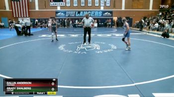 98 lbs Round 6 - Grady Swalberg, Layton vs Dallin Anderson, Fremont