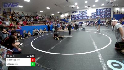 75 lbs Rr Rnd 2 - Peyton Hankins, Morrison Takedown Club vs Tezla Barron, Clinton Youth Wrestling