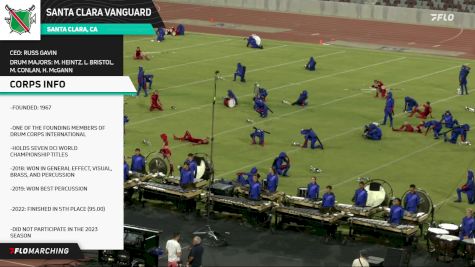 Santa Clara Vanguard "Vagabond" at 2024 Corps at the Crest