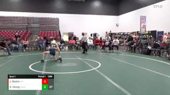 80 lbs Quarterfinals (8 Team) - Shane Young, POWA (CO) vs Josh Bostic, West Virginia