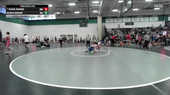 144 lbs Cons. Round 5 - Elijah Rieser, New Ulm Area vs Favio Rivero, Rocks Wrestling Club