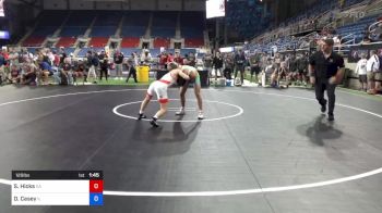 120 lbs Cons 4 - Slater Hicks, California vs Deven Casey, Illinois