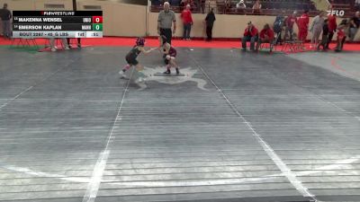 45_G lbs Consi Of 16 #2 - Makenna Wensel, Union vs Emerson Kaplan, Manheim Township