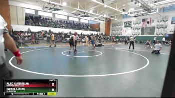 138 lbs Cons. Round 2 - Israel Lucas, El Rancho vs Alec Avedissian, Harvard Westlake