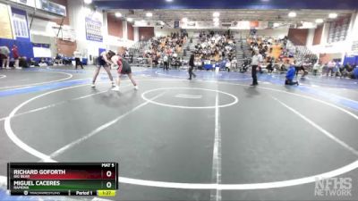 175 lbs Champ. Round 2 - Richard Goforth, Big Bear vs Miguel Caceres, Ramona