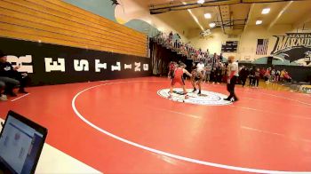 131-140 lbs Round 3 - Lui Brawley, River Ridge vs Miles Mendelson-Delage, Seattle Academy