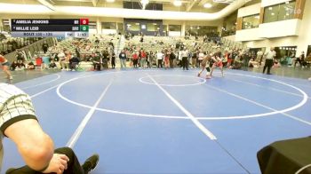 130 lbs Champ. Round 2 - Amelia Jenkins, Mountain Ridge vs Millie Leib, Davis