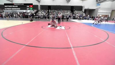142-H2 lbs Final - Matthew Miller, Cordoba Trained vs Alfredo Bermudez, GIFPH Wrestling