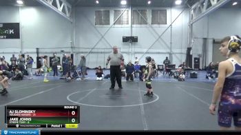 68 lbs Round 2 (4 Team) - AJ Slominsky, Vougars Honors vs Jake Johns, Xtreme Team