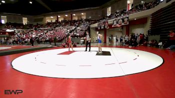 120 lbs Quarterfinal - Gabriella Lozano, Mcloud HS Girls vs Marilyn Anderson, Bixby Girls HS