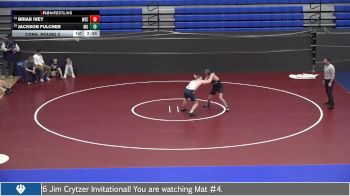 157 lbs Cons. Round 2 - Briar Ivey, Wisconsin Eu Claire vs Jackson Fulcher, Marymount University