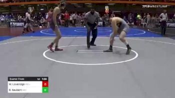 182 lbs Quarterfinal - William Loveridge, Project Wrestlin vs Blake Seubert, Inwtc