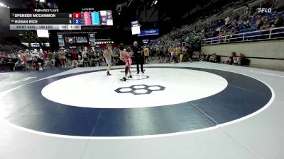106 lbs Champ. Rd Of 32 - Spenser McCammon, IN vs Hogan Rice, IL