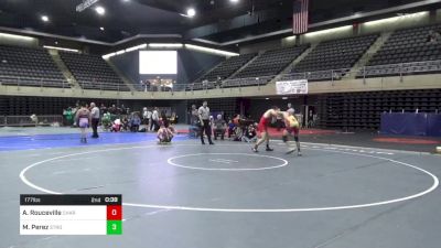 177 lbs 3rd Place - Alejandro Rouceville, Charles City vs Matthew Perez, Stroudsburg