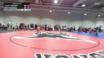 Masters A FS - 70 lbs Cons. Round 3 - Wyatt Turnquist, Wolves Wrestling Club vs Edwin Youngdell, Arizona