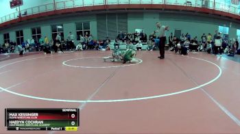 80 lbs Semifinal - Haedyn Cochran, Contenders Wrestling Academy vs Max Kessinger, Floyd Wrestling Club