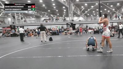 215 lbs Round 1 (6 Team) - Ervin Hoffschneider, Mat Assassins Red vs Sawyer Ermigiotti, Grit Mat Club Blue