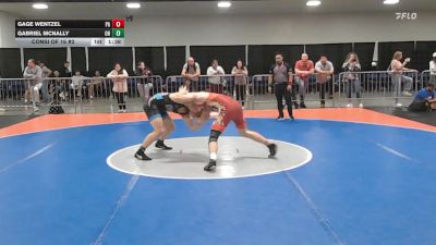 175 lbs Consi Of 16 #2 - Gage Wentzel, PA vs Gabriel McNally, OH