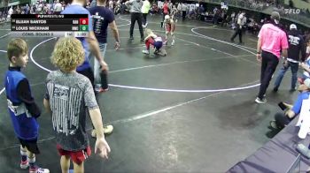65 lbs Cons. Round 5 - Louis Wickham, Norris Wrestling Club vs Elijah Santos, Randolph