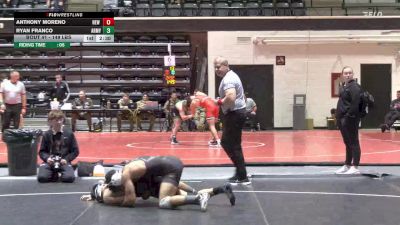 149 lbs Consi Of 16 #2 - Anthony Moreno, New York Military Academy vs Ryan Franco, Army