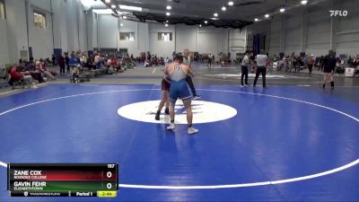 157 lbs Cons. Semi - Gavin Fehr, Elizabethtown vs Zane Cox, Roanoke College