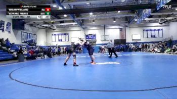 285 lbs 3rd Place Match - Micah Williams, Picayune High School vs Edward Pierce, Baker HS