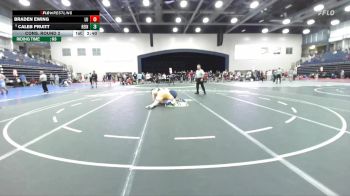 285 lbs Cons. Round 2 - Braden Ewing, Liberty U vs Caleb Pruitt, Reinhardt University (GA)