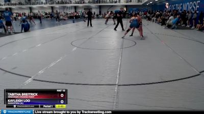 180 lbs Cons. Round 4 - Tabitha Breitrick, Wisconsin Stevens Point vs Kayleigh Loo, Augustana (IL)