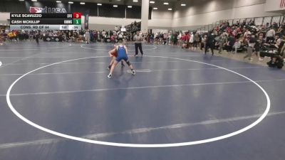 132 lbs Cons. Rd Of 64 - Cash McKillip, Kearney MatCats Wrestling Club vs Kyle Scavuzzo, Seasons Freestyle Club