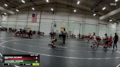 80 lbs Cons. Round 1 - Nathaniel Wagner, Reaper Wrestling Club vs Brayden Sechrist, MTMC