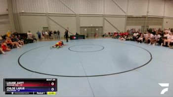 144 lbs Semis & 3rd Wb (16 Team) - Louise Juitt, Missouri Fire vs Chloe LaRue, Wisconsin