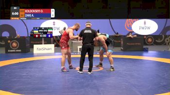 125 kg Semifinal - Oleksandr Koldovskyi, UKR vs Amir Zare, IRI