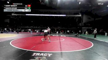 155 lbs Champ. Round 1 - Dakota Butler, Pacheco vs Danny Bennett, River City