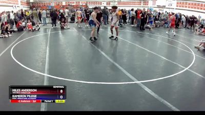 132 lbs Semifinal - Miles Anderson, The Best Wrestler vs Kameron Pilege, MWC Wrestling Academy