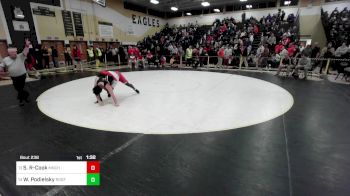 175 lbs Consi Of 8 #1 - Sharief Richards-Cook, Manchester vs Wyatt Podielsky, Ridgefield