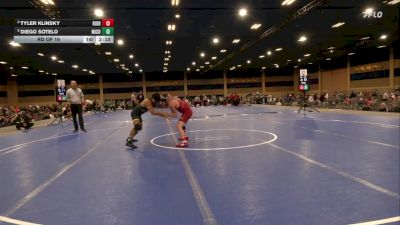 125 lbs Rd Of 16 - Tyler Klinsky, Rider vs Diego Sotelo, Michigan