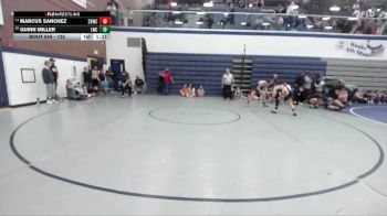 125 lbs Cons. Round 3 - Marcus Sanchez, 208 Badgers Wrestling Club vs Quinn Miller, Lakeland Wrestling Club