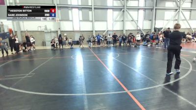 132 lbs 3rd Place Match - Hesston Bitton, Victory Wrestling-Central WA vs Gabe Johnson, Snoqualmie Valley Wrestling Club