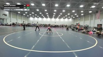 56 lbs Rr Rnd 3 - Mason DeFebbo, 4M Strength - EL vs Benjamin Bortolussi, No Bull Elite - EL