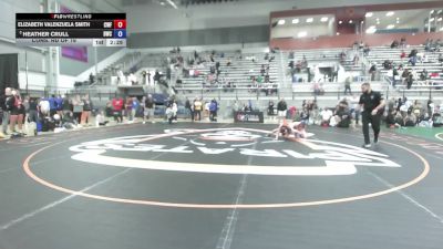 50 kg Cons. Rd Of 16 - Elizabeth Valenzuela Smith, Cyclones Wrestling & Fitness vs Heather Crull, Bearcat Wrestling Club