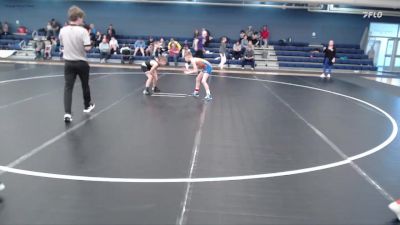 66-72 lbs Cons. Round 1 - Eli Stevens, Gross Jr Cougars vs Samuel Odle, FoxFit