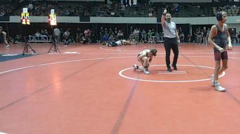 6-8 105 Cons. Semi - Gerron Merrill, Centerville Wrestling Club vs Luke Bunting, Poquoson Athletic Association