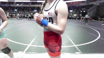 119.2-129 lbs Quarterfinal - Jaidyn Pohlsander, Willard vs EmmaLyn Burnett, Missouri