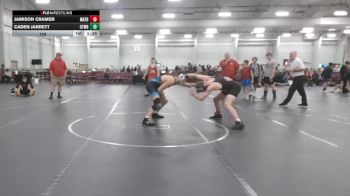 150 lbs Round 4 (10 Team) - Jamison Cramer, Mat Assassins Black vs Caden Jarrett, CHWHALE Blue