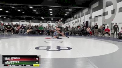 100 lbs Quarterfinals (8 Team) - Lucas Stevens, Team Batty vs Noah Desmond, Dynasty