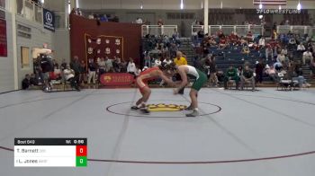 Consolation - Tyler Barnett, Clearwater Central Catholic vs Lowell Jones, The Westminster Schools