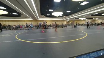 58 lbs Consi Of 4 - Selah Garcia, Rough House vs Braelynn Mancilla, Team Ravage From Utah