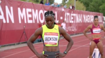Shericka Jackson Wins 200m At Continental Tour